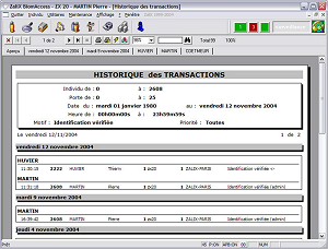 Solutions Controle d'accès Transactions - Zalix Solutions Controle d'accès Transactions - Zalix